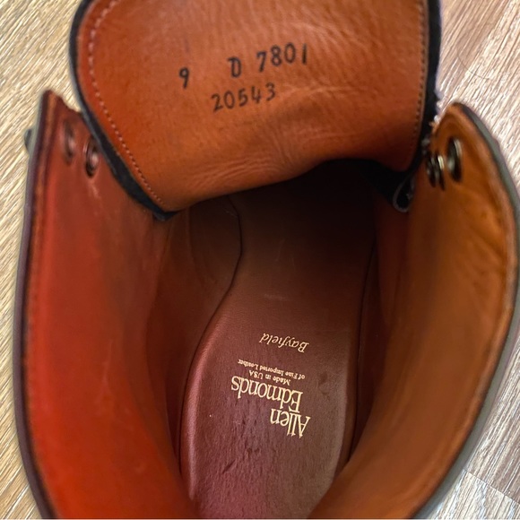 Black Leather Dress Boots - Picture 7 of 7